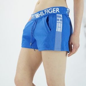 TOMMY HILFIGER SPORT Cotton Waistband Logo Shorts